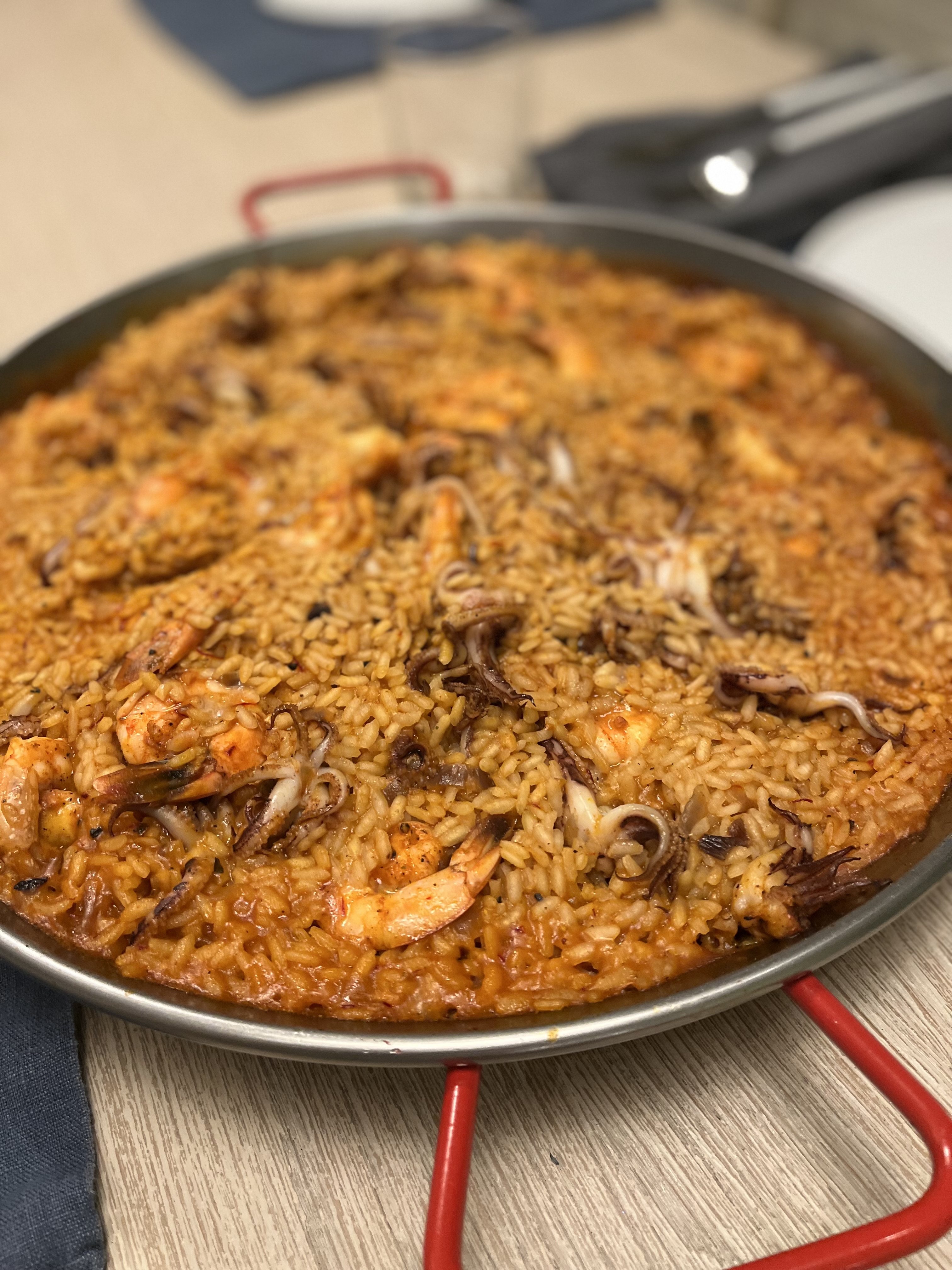 Seafood Paella