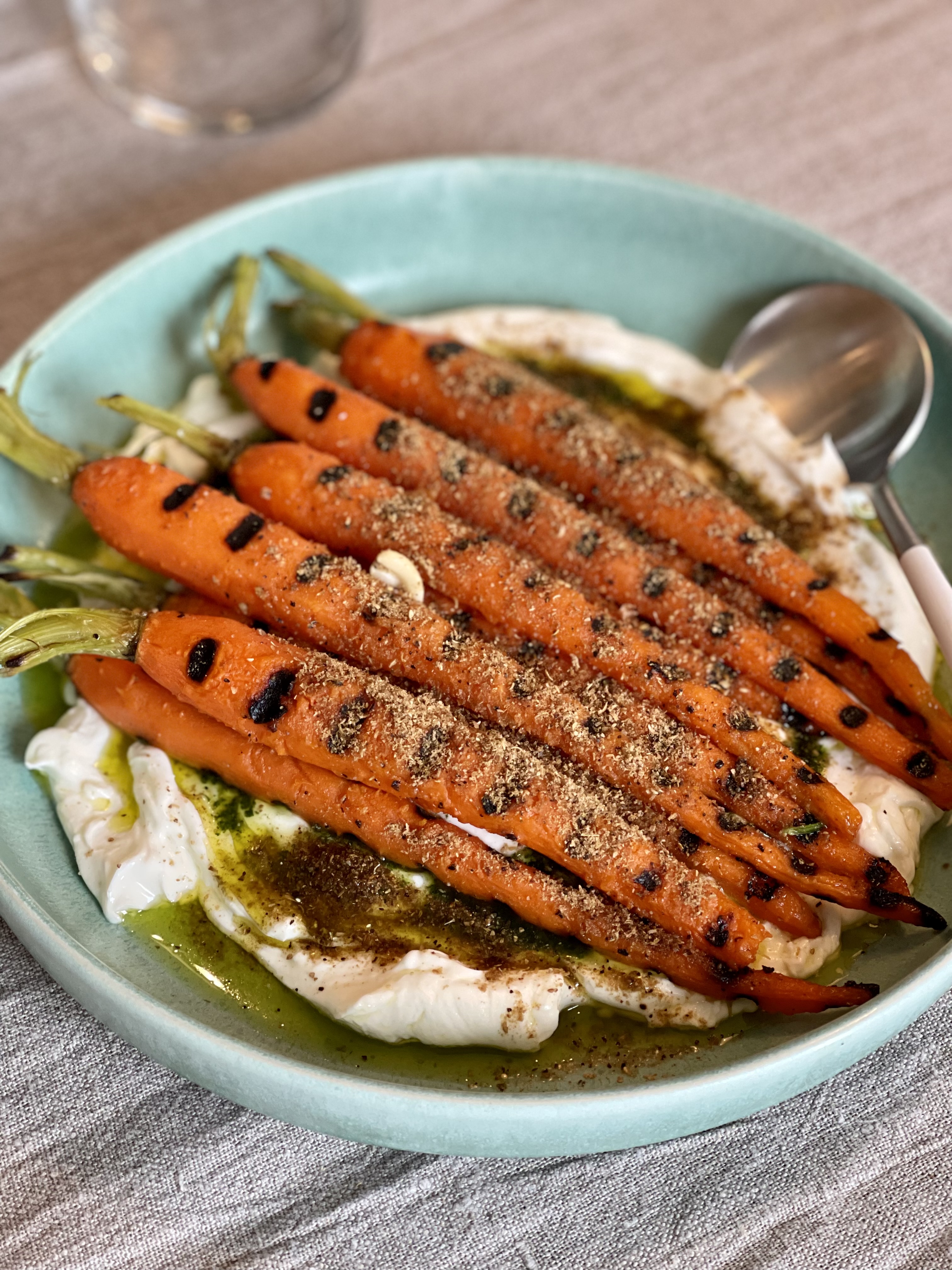 Roasted Heirloom Carrots